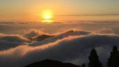衡山天气，一念云涌，一念晴空