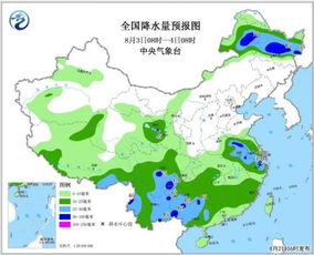 一图读懂风云变幻，全国未来168小时降水量预报如何守护你的出行与生活